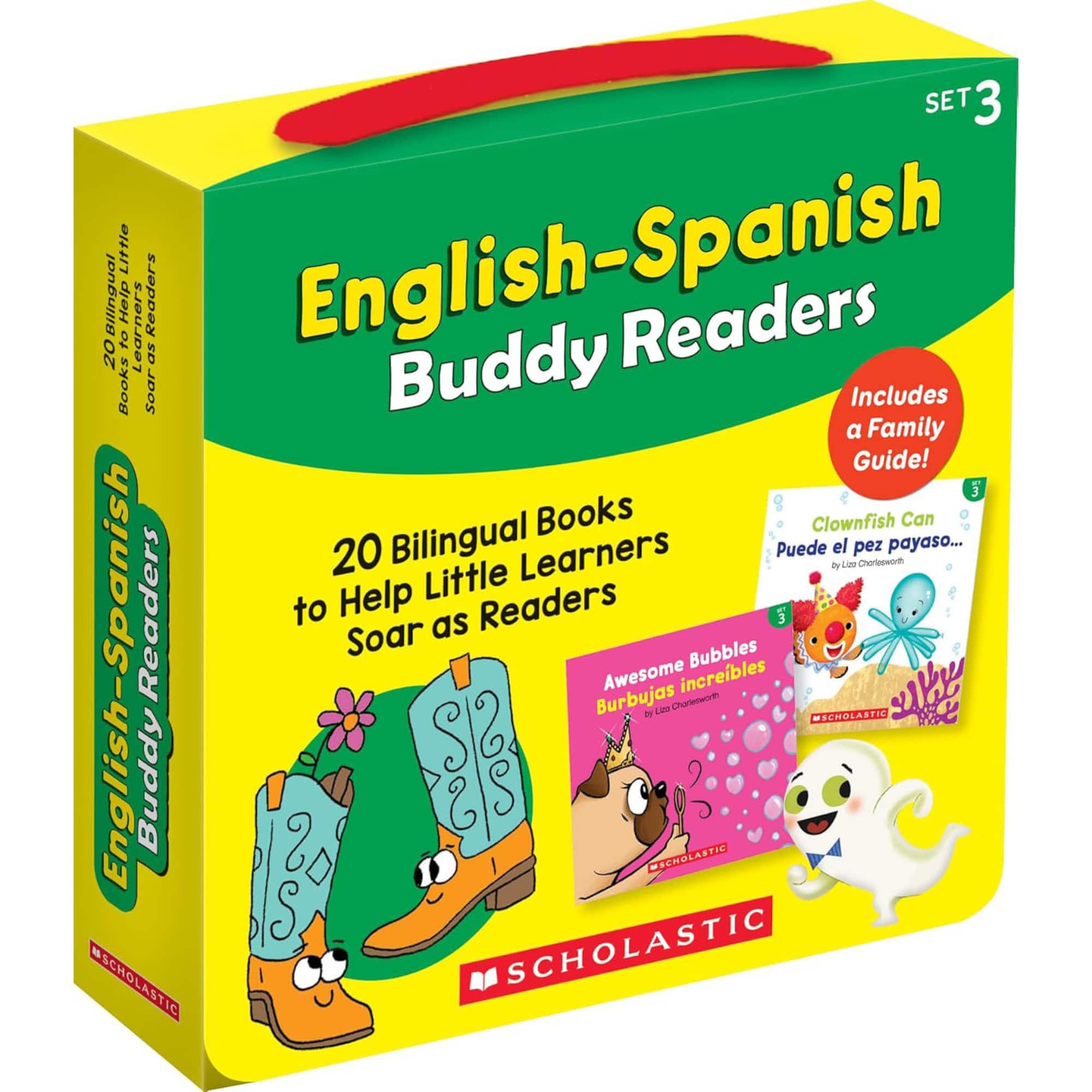Scholastic Teaching Solutions English-Spanish Buddy Readers Single Copy Set 3